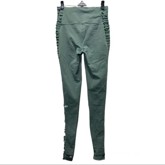 alo Yoga Green Leggings size S - Picture 4 of 6